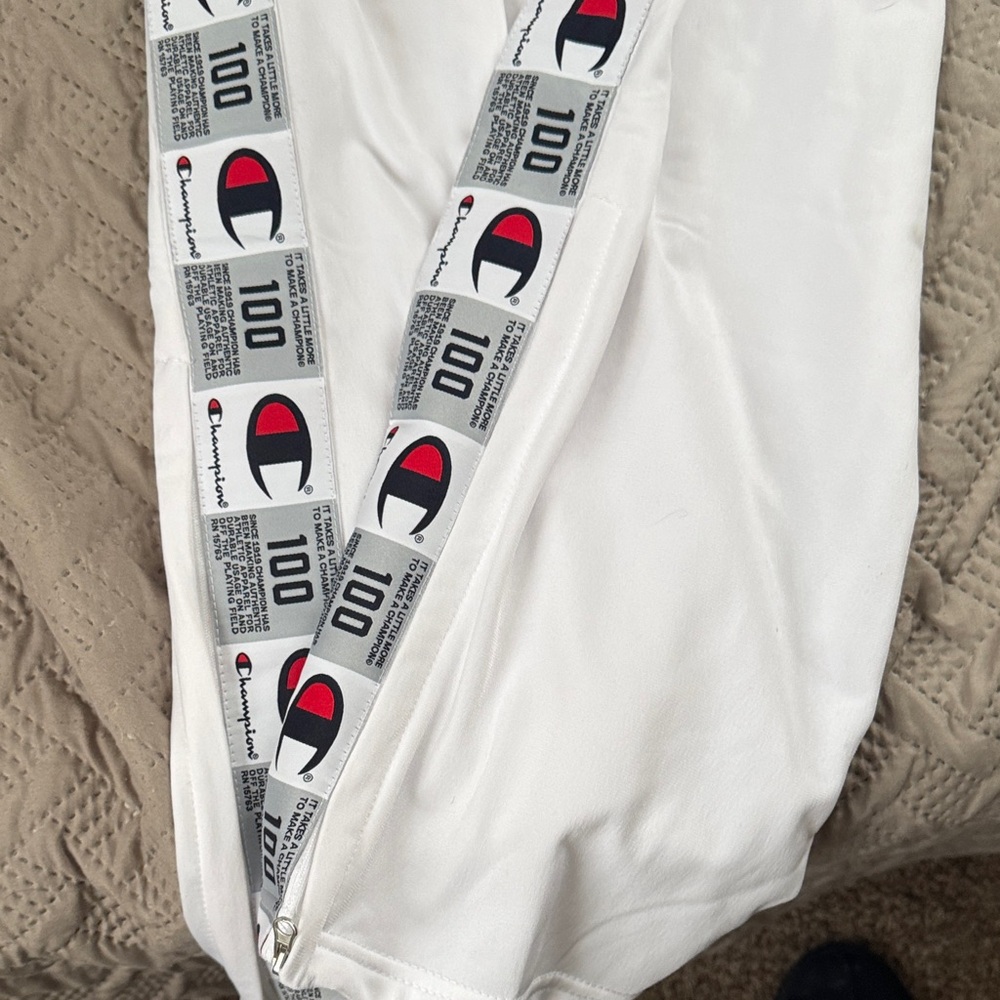 Champion White Athletic Pants - Picture 7 of 7